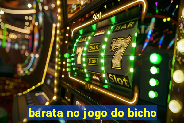 barata no jogo do bicho